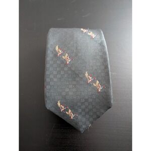 Badowers Jacobs Roberts Tie Green Pheasants All Over England Silk 57" Slim